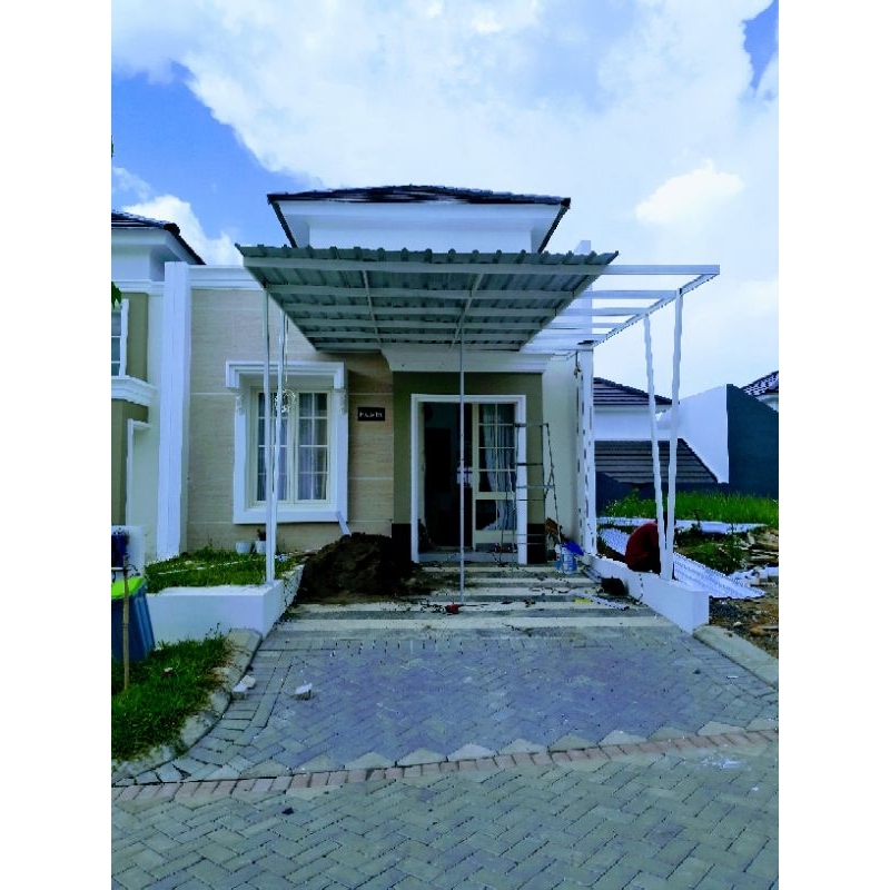 Kanopi Baja Ringan /Galvalum merek Kencana Tebal 0.35