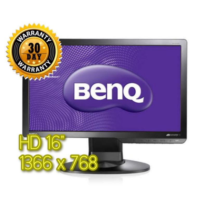 LCD Monitor Komputer Pc BenQ 16inch wide G610HDA