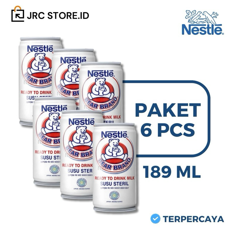 

Bear Brand Susu Paket 6 Pcs 189 ml