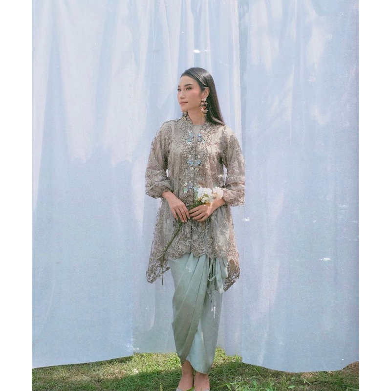 (SEWA KEBAYA) JALEELA RUNA SAGE FULL SET (KEBAYA KONDANGAN / MODERN / LAMARAN / WISUDA / PHOTOSHOT/P
