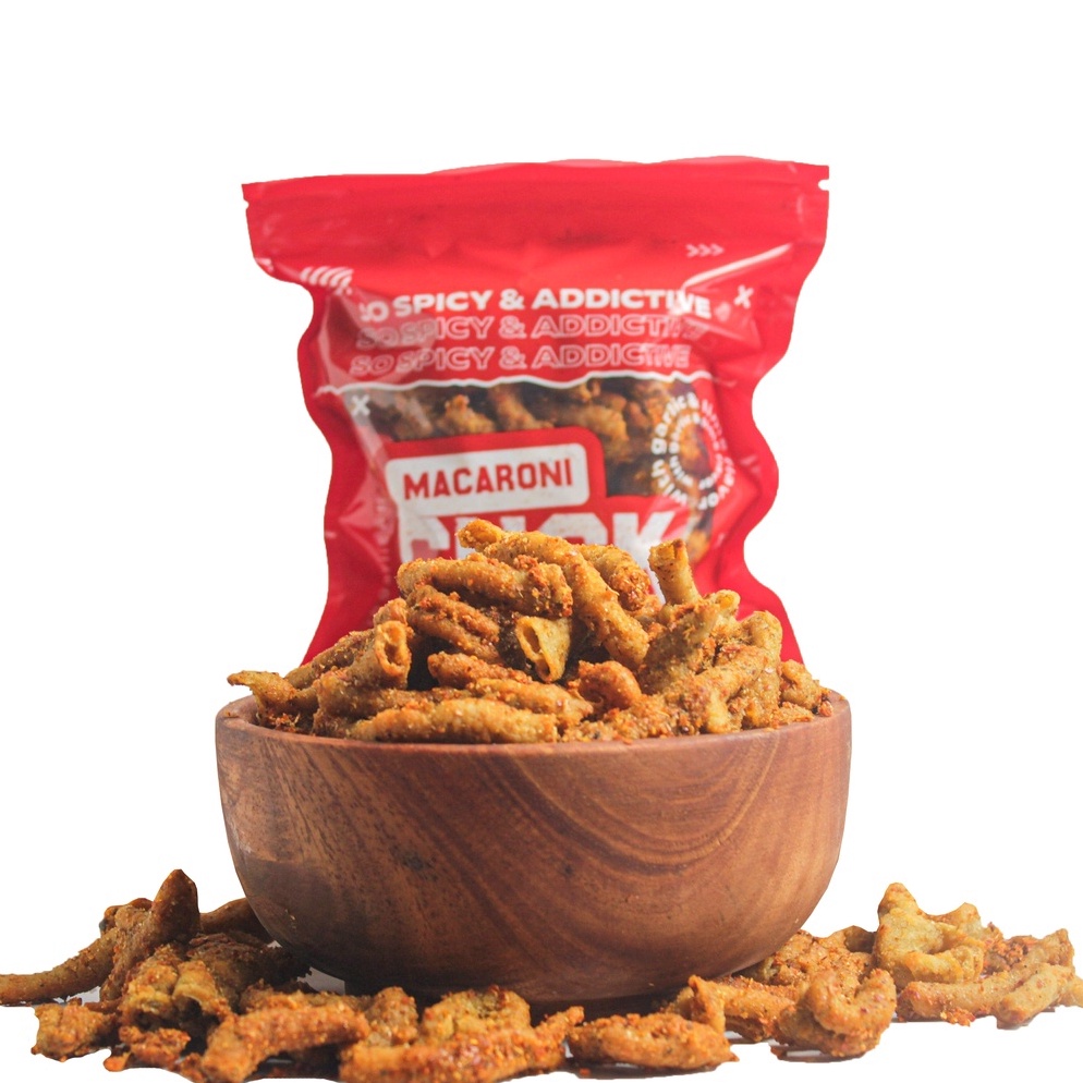 

KODE BZS92 Keripik Usus Pedas Daun Jeruk CUCK Kemasan Reguler 8 Gram