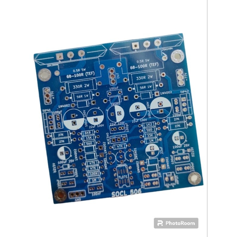 PCB SOCL 506 AMP DOUBLE LAYER.
