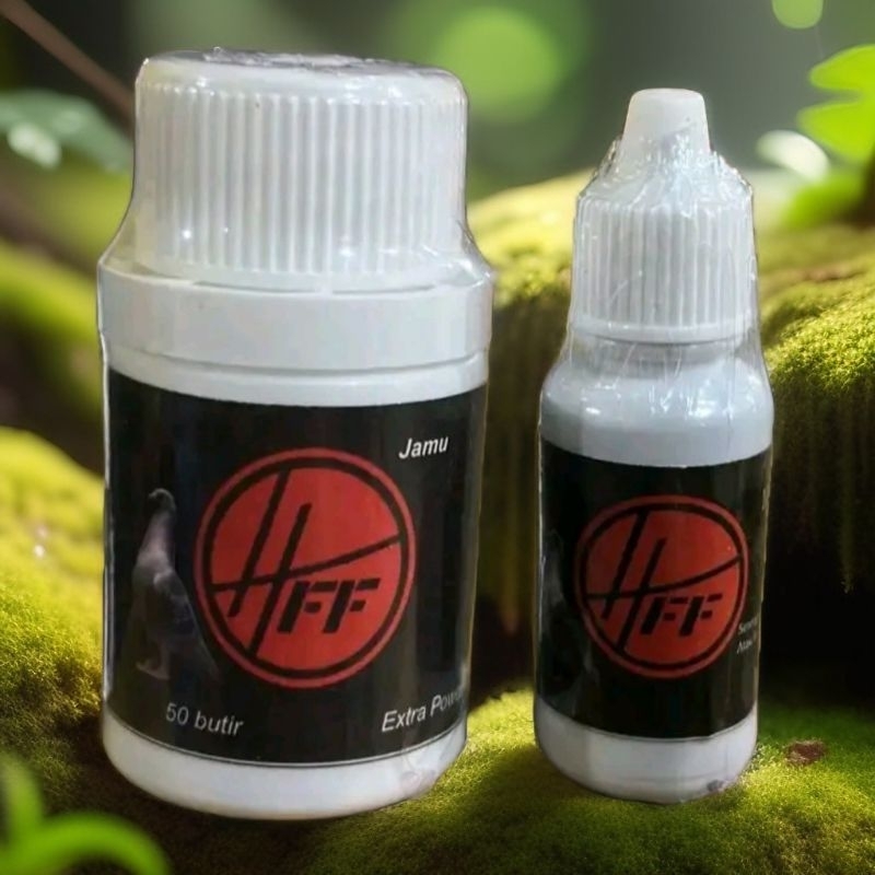 NEW- JAMU MERPATI HFF +BONUS DAN MINUMAN LAPANGAN TETES HFF, 1BOTOL JAMU HFF DAN 1BOTOL TETES HFF