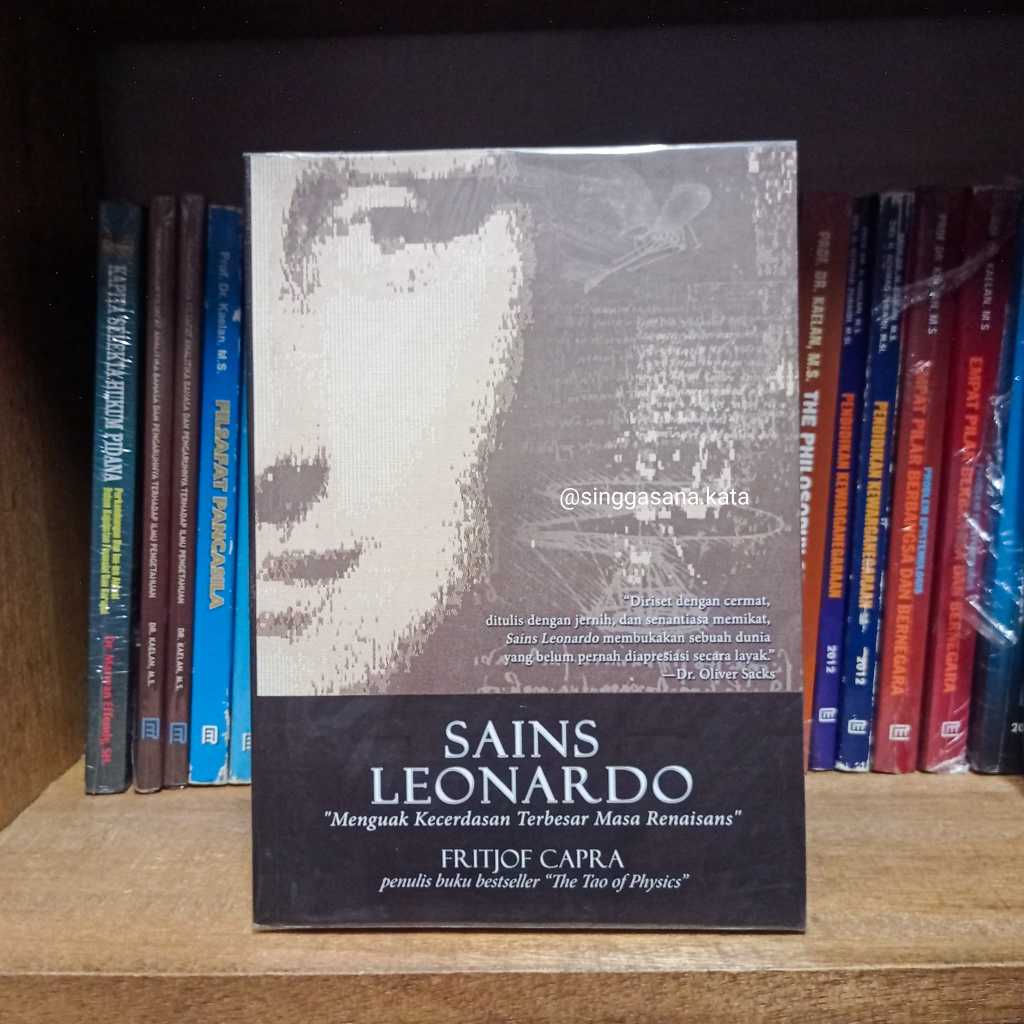 Buku Sains Leonardo : Menguak Kecerdasan Terbesar Masa Renaisans - Fritjof Capra - Jalasutra