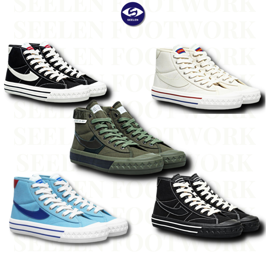 [ORIGINAL] COMPASS RETROGRADE HIGH BLACK WHITE CREAM DOUBLE BLACK BABY BLUE FLIGHT JKT  LIMITED