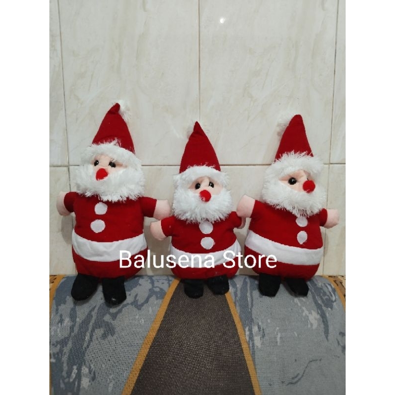 Boneka Sinterklas//Boneka Manusia Salju//Boneka Natal//Kado Natal//Boneka Santaclaus