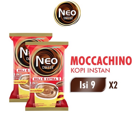 

modelTipe PUX794 Neo Coffee Kopi Instan Moccachino Pack 2 gr isi 6 3 pcs x2