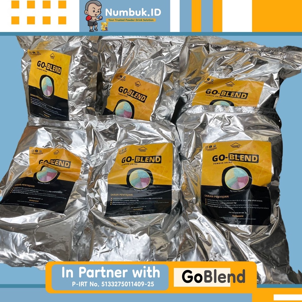 

MODEL PTM335 Bubuk Minuman Premium 1Kg Aneka Rasa Premium Powder Drink 1Kg