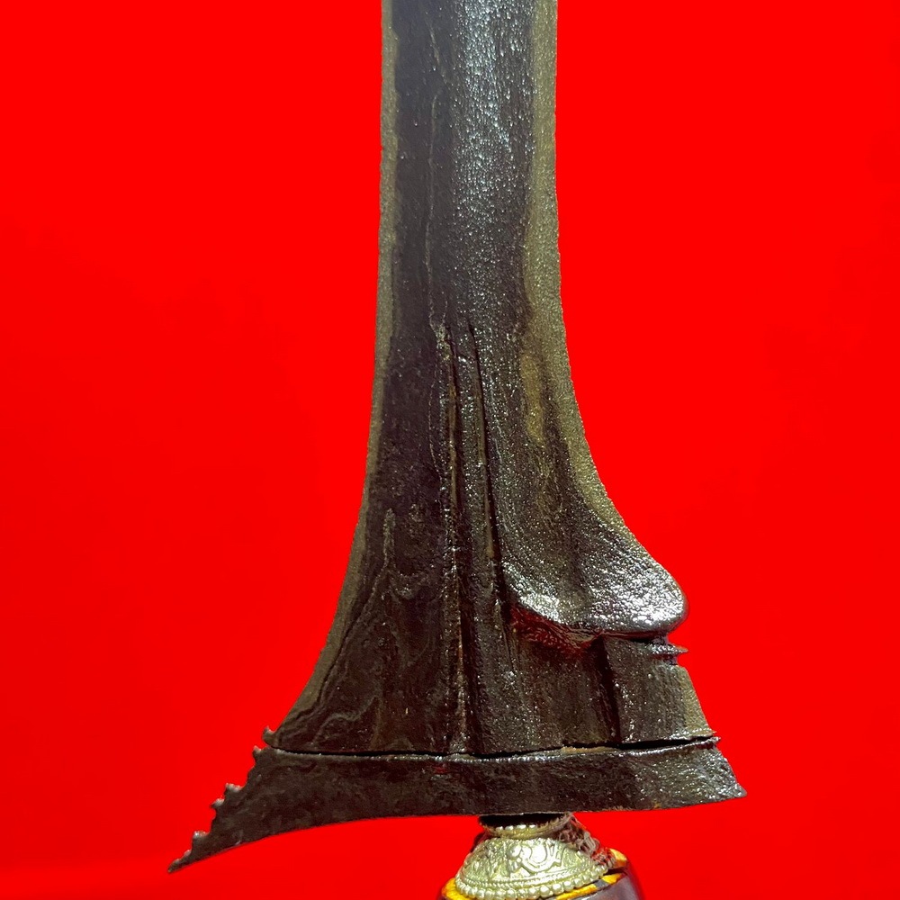 Keris Pasopati Asli Sepuh Pakubuwono 10 Pamor Keleng Kuno