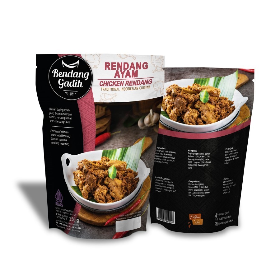 

PROMO Rendang Daging Ayam - Rendang Gadih ORIGINAL VIRAAALL