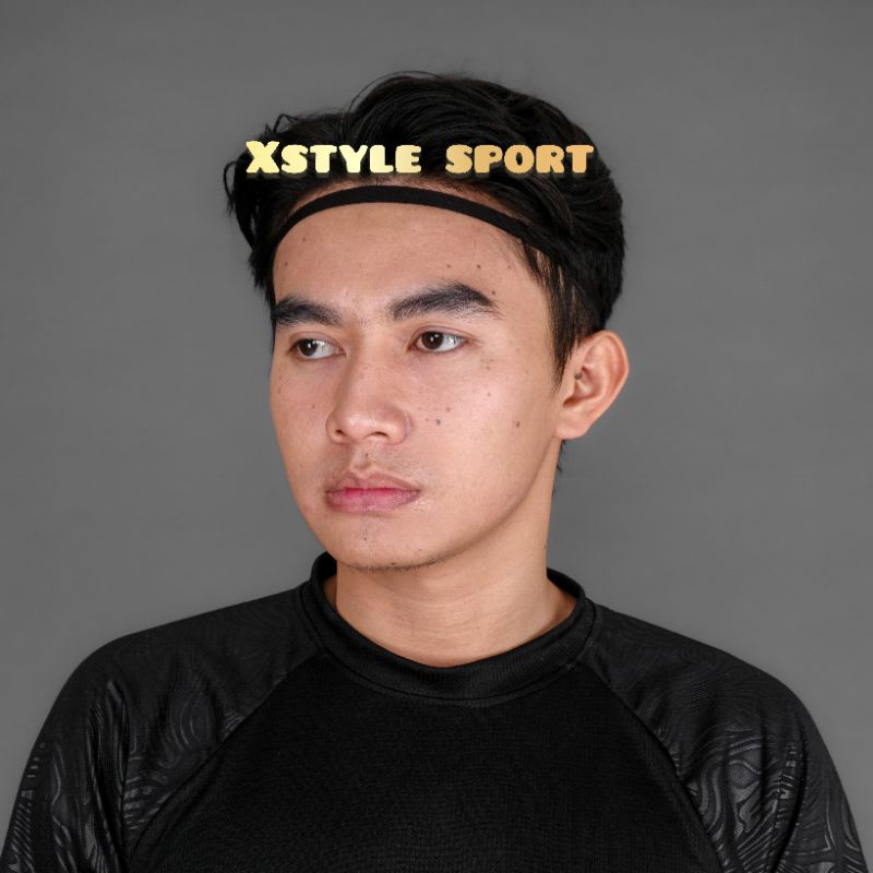 IKAT KEPALA XSTYLE SPORT MURAH HEADBAND SPORT PRIA DAN WANITA BANDO BANDANA KARET HALUS MURAH  IKAT 