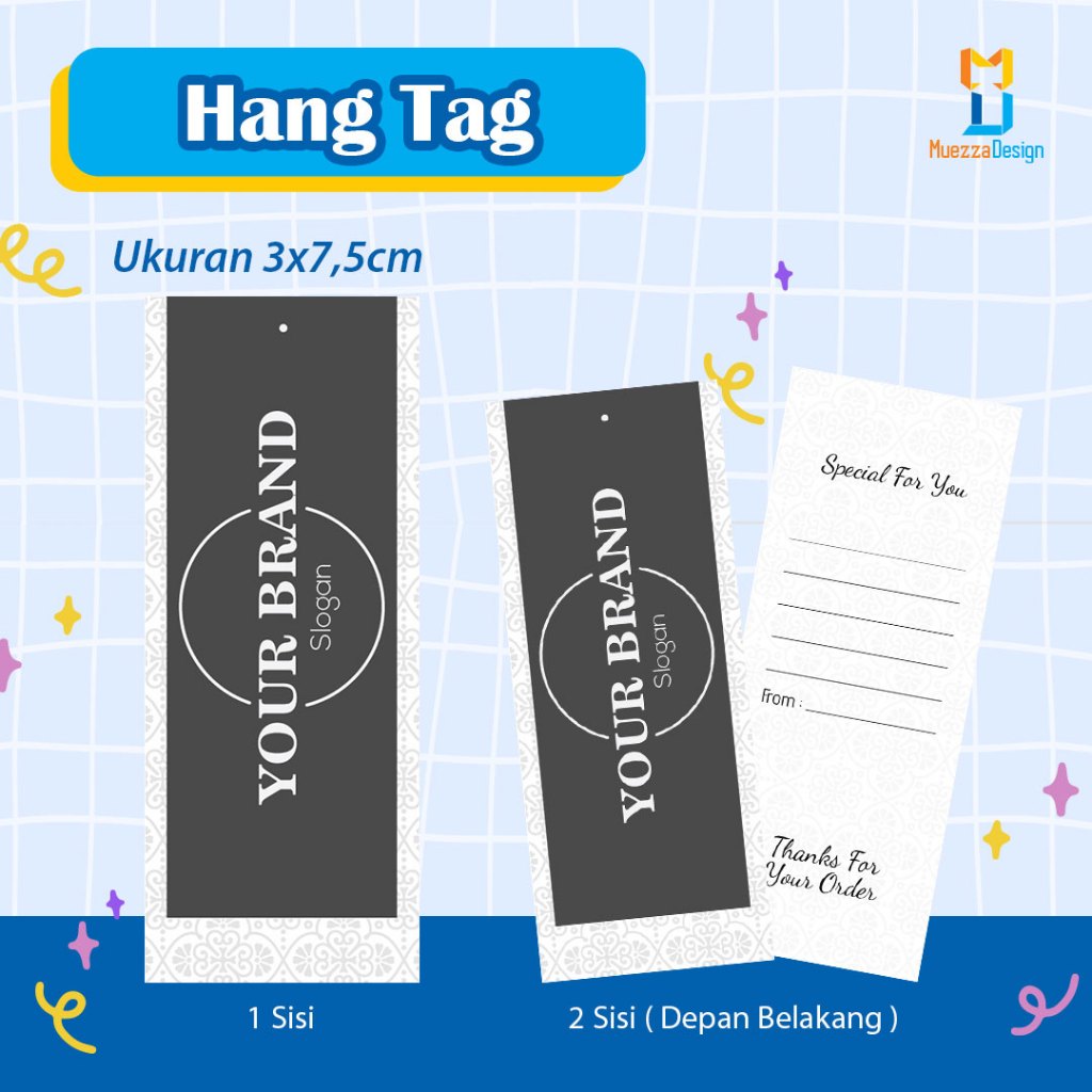 

Hang Tag 3x7,5 cm