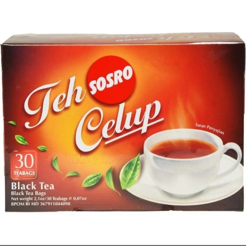 

Teh Celup Sosro Isi 30 Teabag