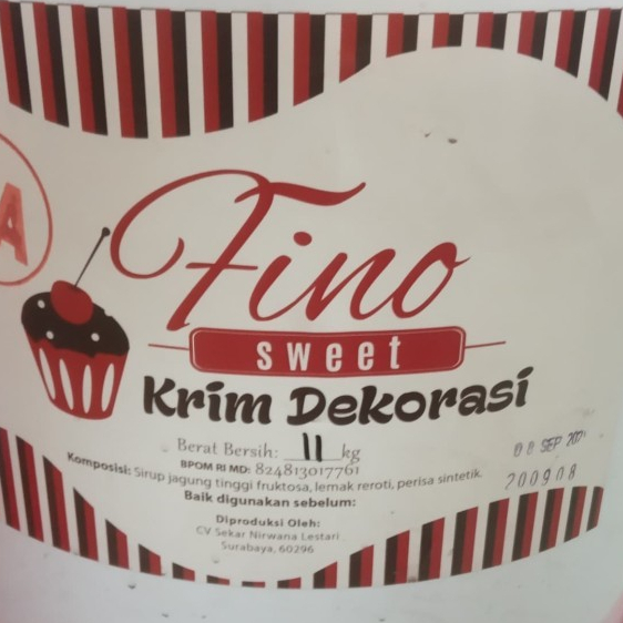 

FINO BUTTER CREAM 500 GR - 1 KG REPACK