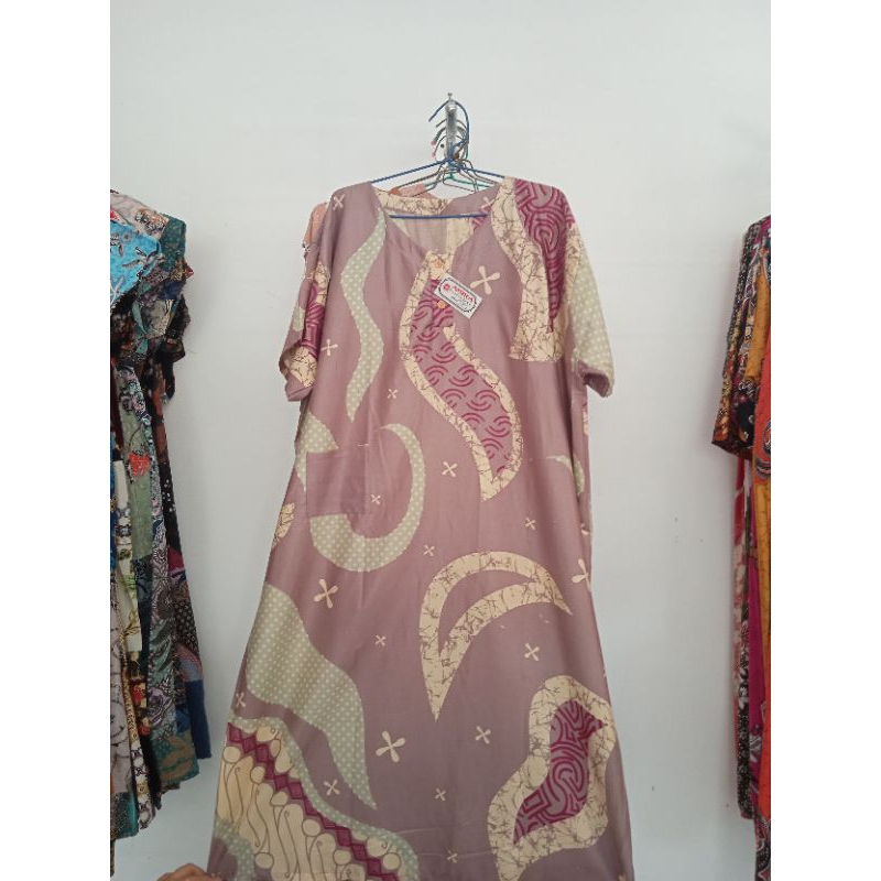 Daster batik klok payung dewasa besar jumbo modern promo oleh oleh jogja solo pekalongan grosir