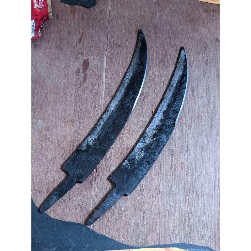 Mentahan pisau kuku macan 20cm