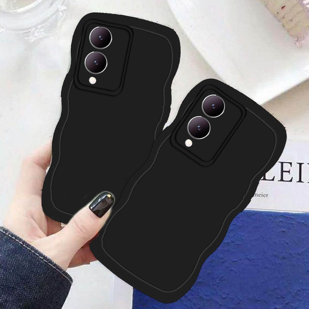 Softcase Gelombang  Vivo Y17S - Casing Gelombang - Casing Handphone - Case Handphone