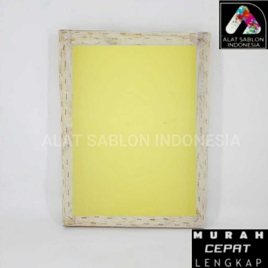 BINGKAI SCREEN SABLON 20X30 T165 KUNING KAYU