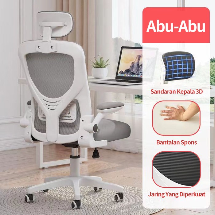KURSI KANTOR / KURSI GAMER + Sandaran  / KURSI BELAJAR / OFFICE CHAIR / KURSI KANTOR / KURSI BELAJAR