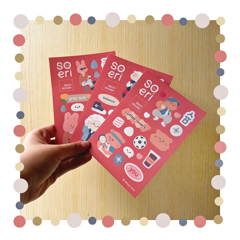 

SOERI VILLAGERS NEW A6 STICKER!✨ (EXO Inspired Sticker / Stiker EXO)