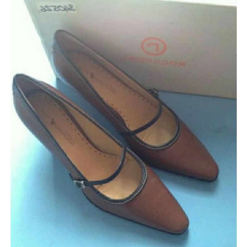 Rockport Peruse Luggage Original High Heels Wanita / Women High Heels