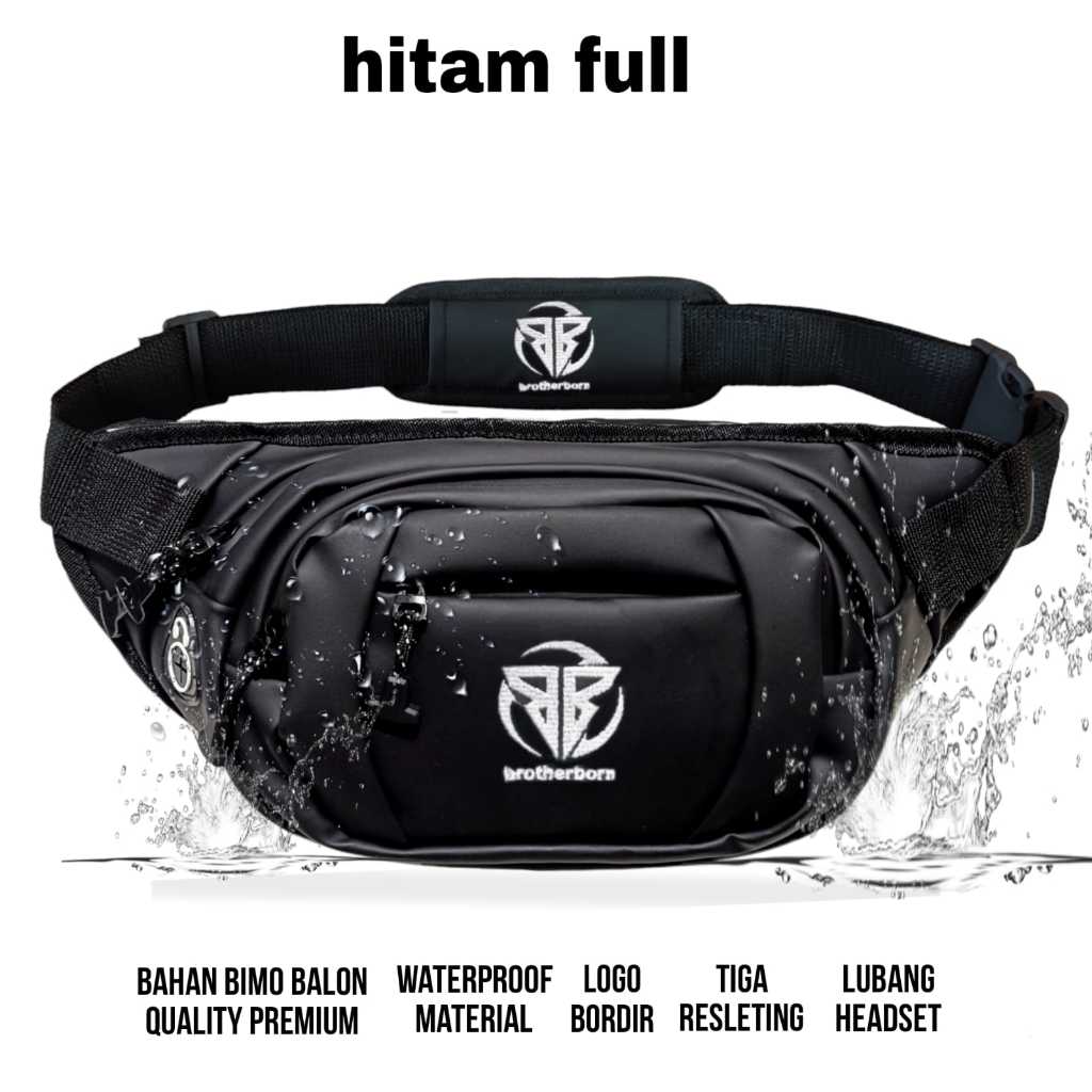 tas pinggang pria distro gaul