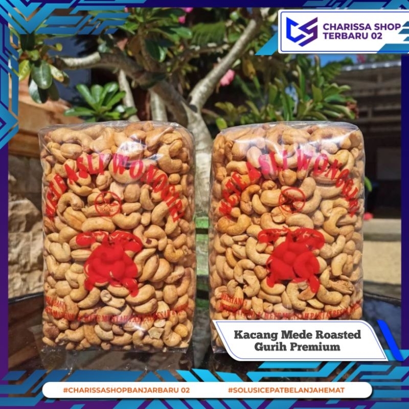 

Kacang Mede Roasted Gurih / Kacang Mente Original / Kacang Mete Matang Premium