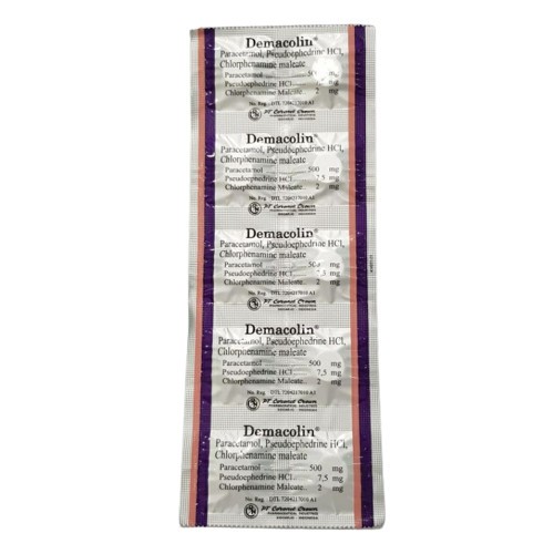 DEMACOLIN STRIP 10 TABLET