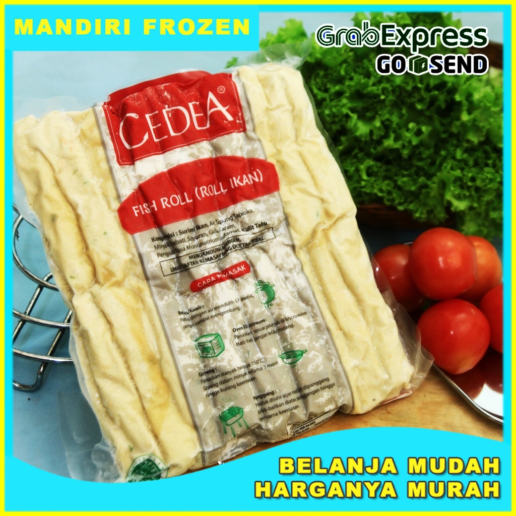 

CEDEA Fish Roll 1 Kg isi 40 - Makanan Baku Olahan