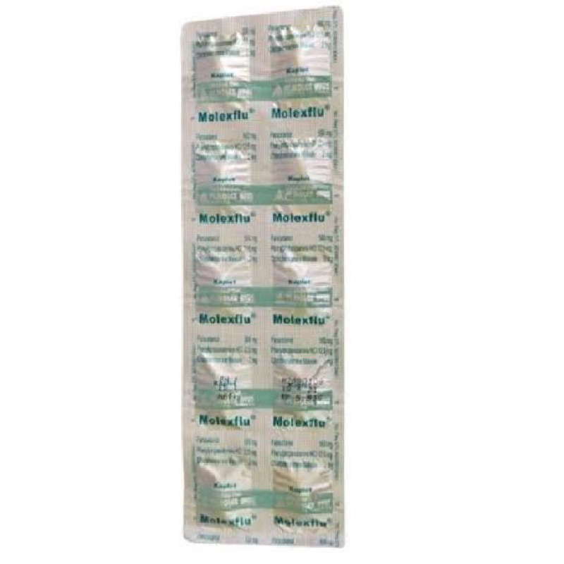 MOLEXFLU STRIP 10 TABLET