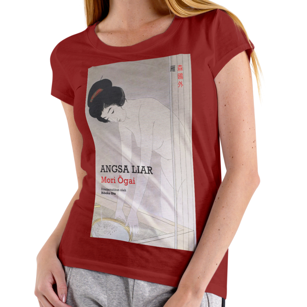 Kaos Buku Mori Ogai - Angsa Liar