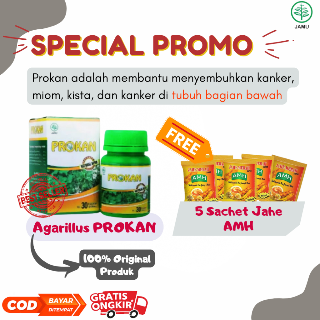 SPESIAL PROMO Produk Agarillus Prokan | Obat Minom 100% Original Produk