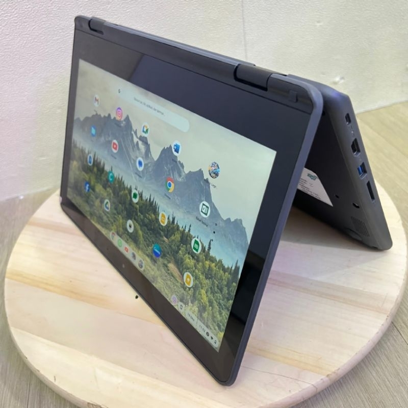 Laptop Lenovo Yoga L37 | Touchscreen | 2-in-1 Flip | Type-C | Chrome OS | Cocok Sekolah & Kantor | L