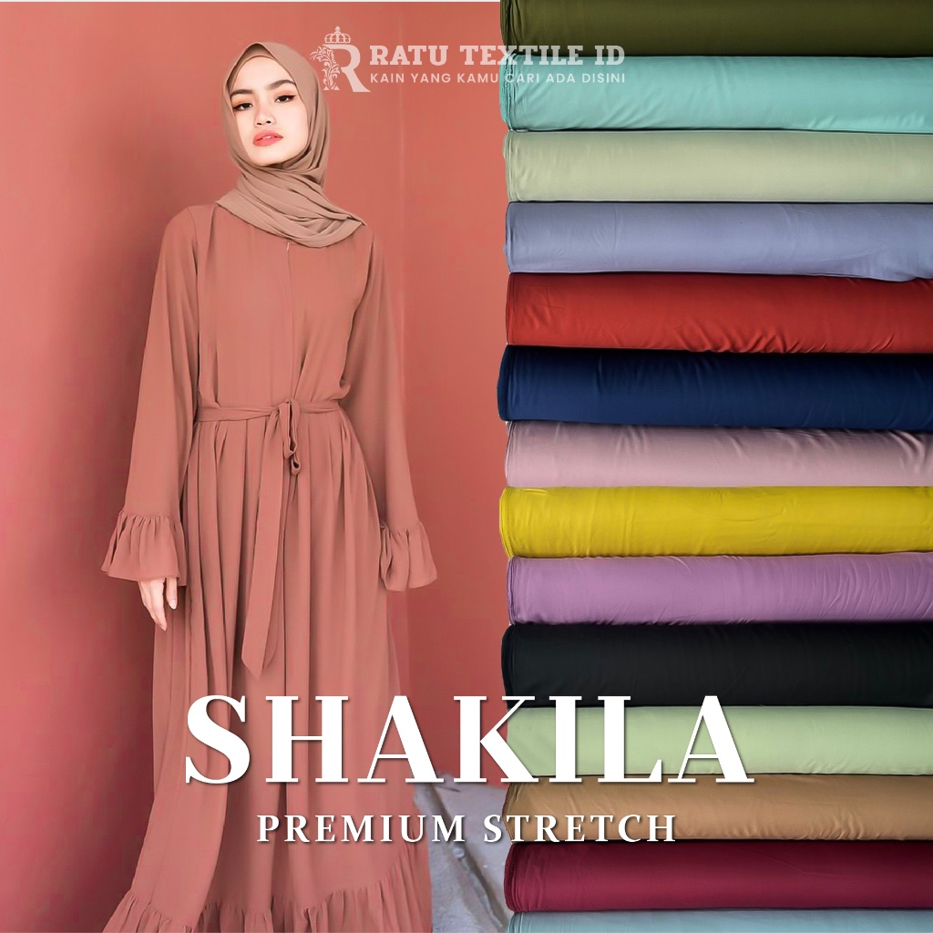 Kain Shakila Premium Stretch Sakila Sakilla Kain Namira Stretch