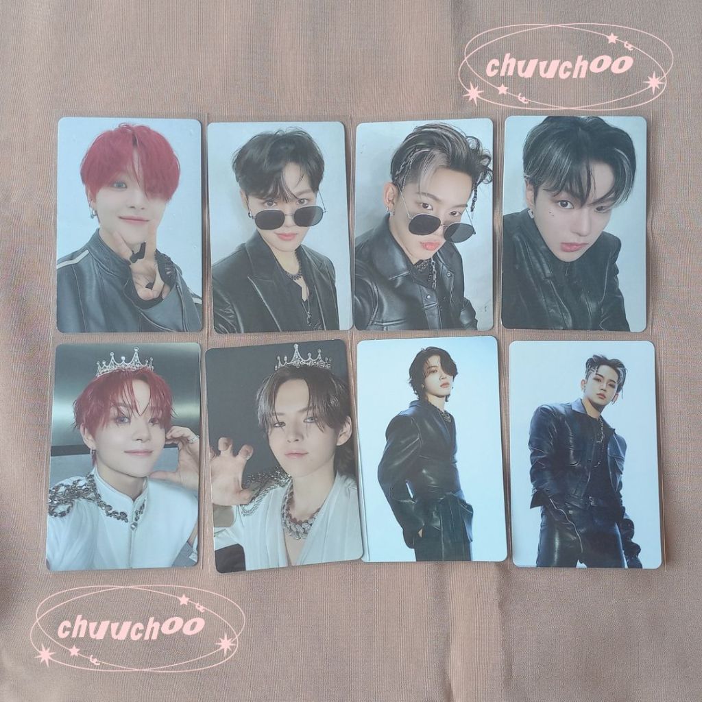 PC Photocard Official Jihoon Doyoung Hyunsuk Jaehyuk Yoshi Junghwan Treasure Reboot Black Ver
