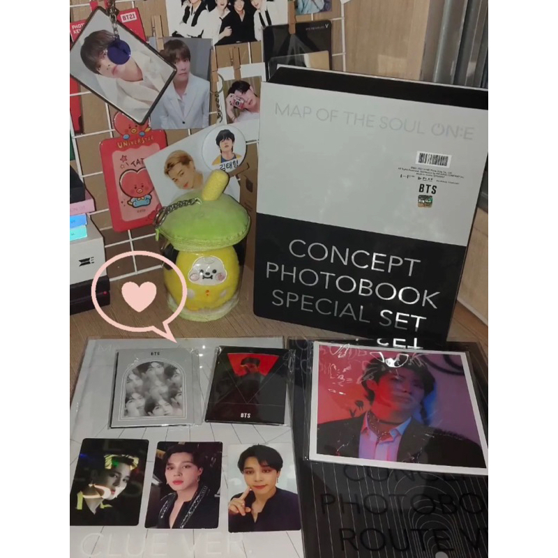 BTS Map of The Soul One Concept Photobook Special Set Jimin PC
