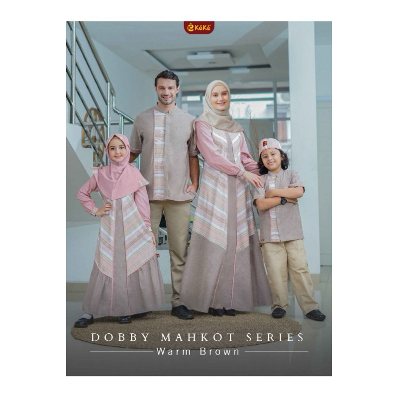 KEKE SARIMBIT DOBBY MAHKOT SERIES WARM BROWN 2024