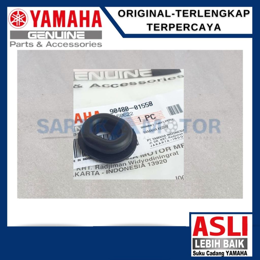 Karet Grommet Body Yamaha ( 90480-01558 ) 100% ORIGINAL Yamaha