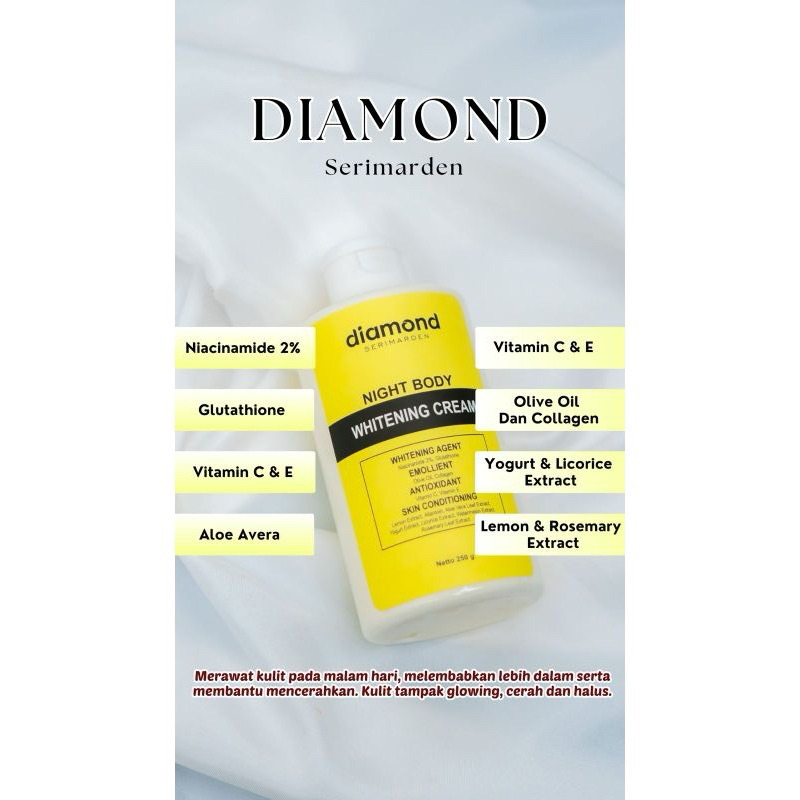 ORIGINAL ‼️ HB DIAMOND SERIMARDEN 250gr