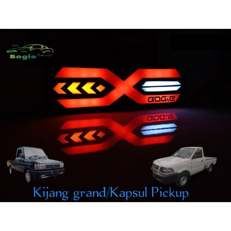 Lampu Rem Mobil Pickup Kijang costume-sein kedip
