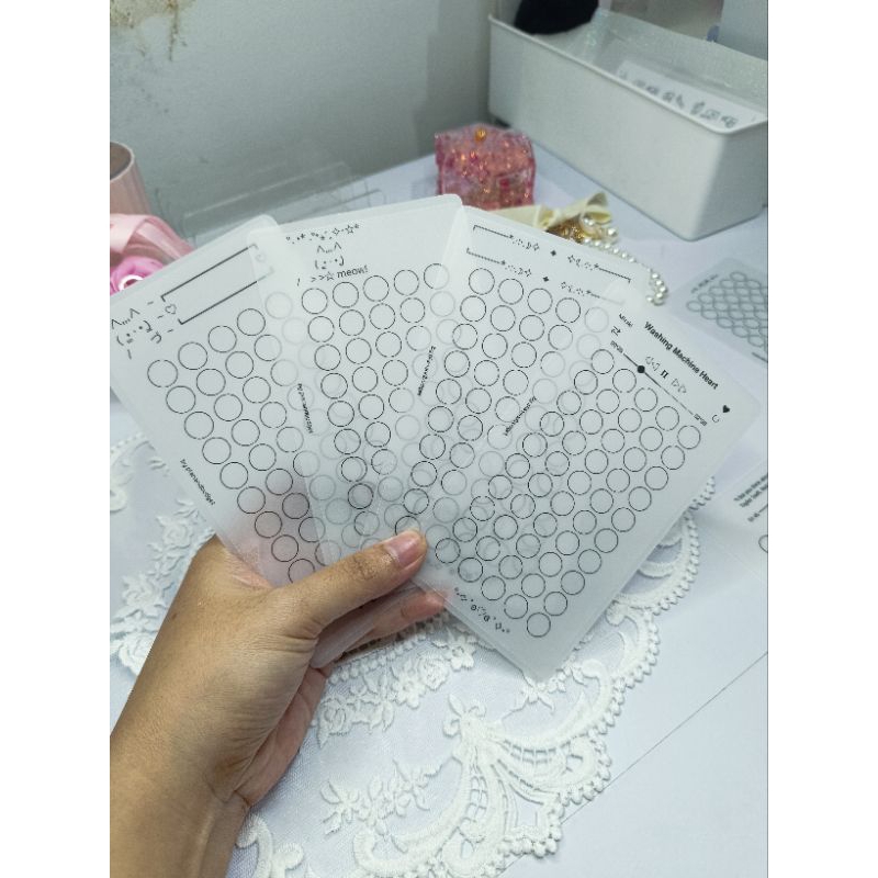 

Matte Saving Challenges / Cash tracker. Tantangan menabung masuk pouch A6