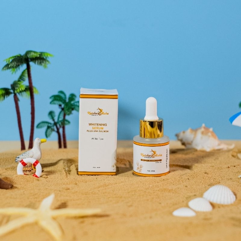 Skincare KeishaAzka Serum Whitening Acne Plus DNA Salmon [BPOM]