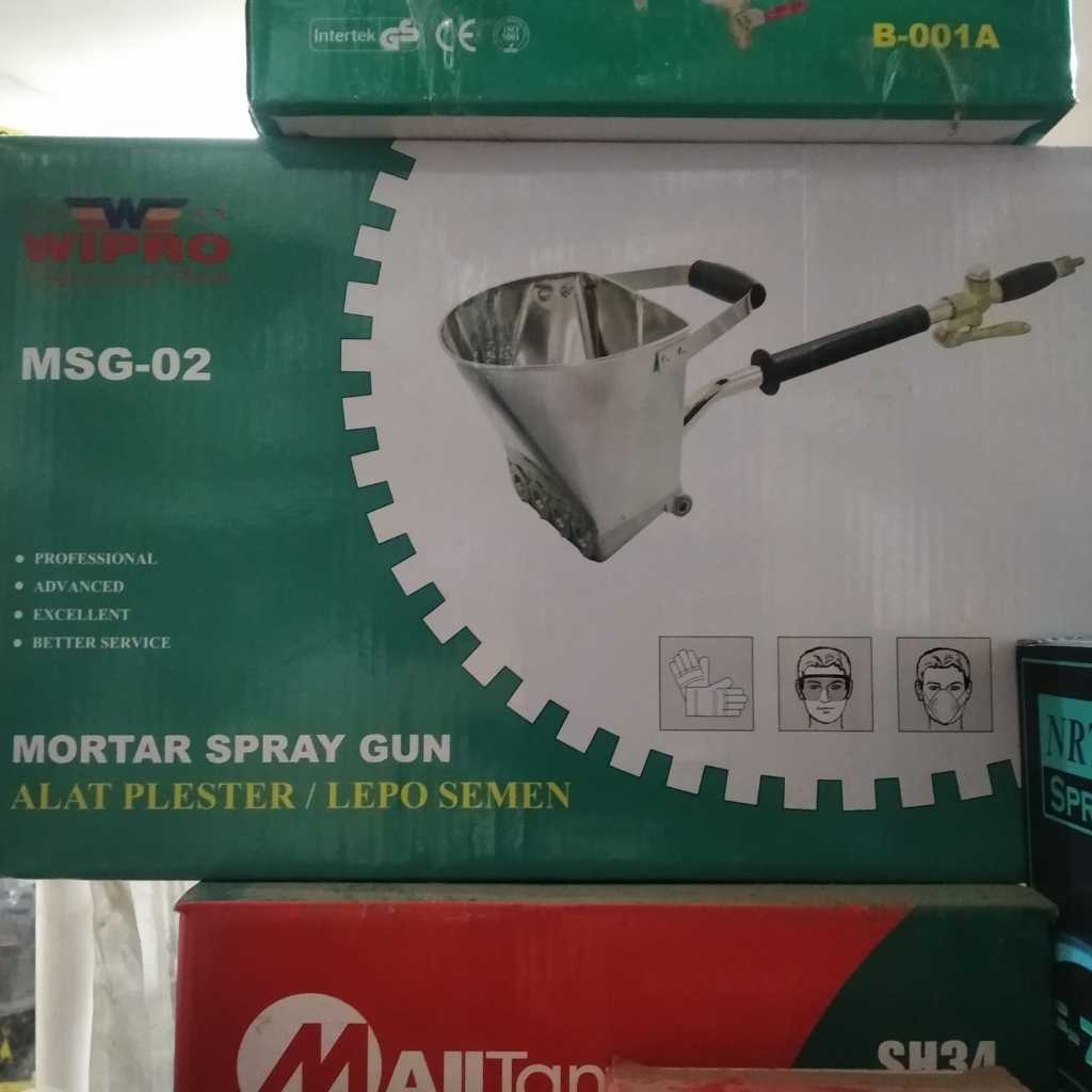 Lepo Semen Wipro MSG-02 Alat Semprot Semen Mortar Spray Gun