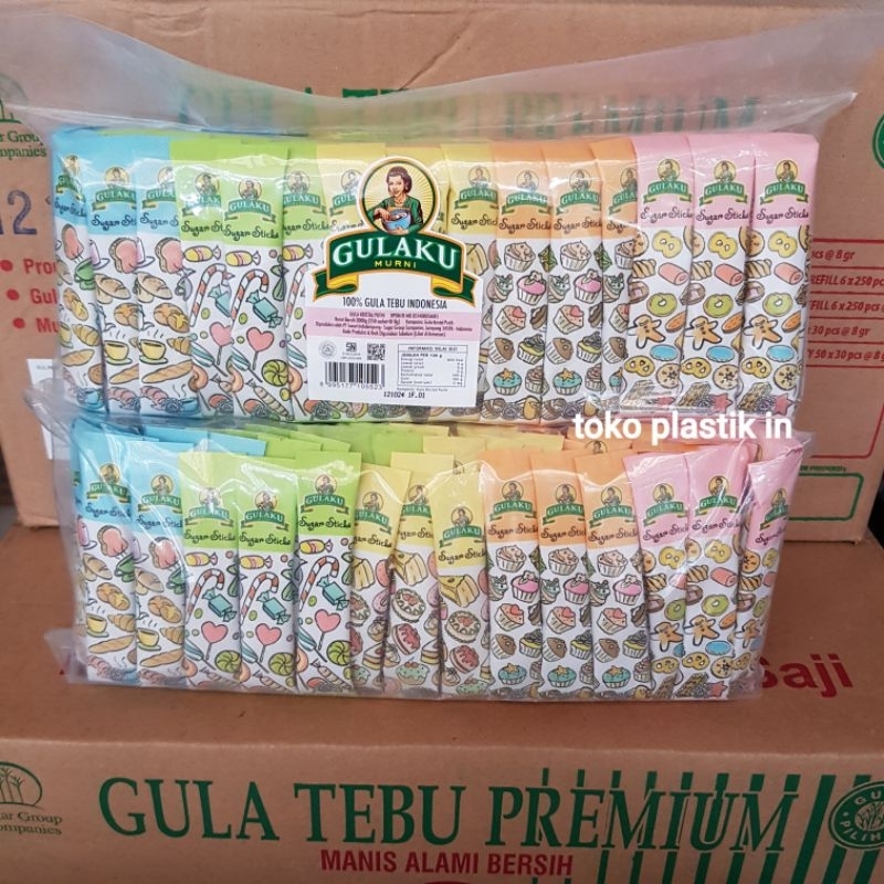 

gula stick gulaku sachet 8 gr