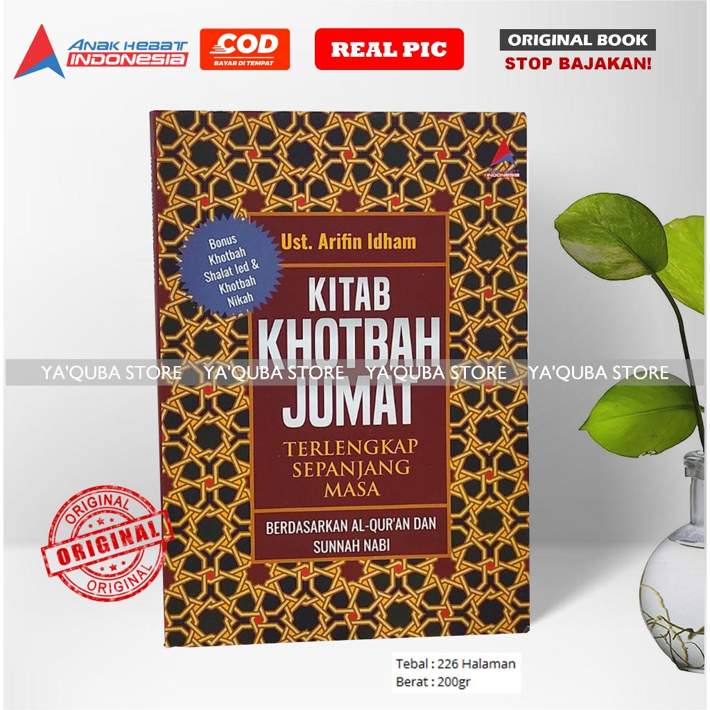 [ ANAK HEBAT ] KITAB KHOTBAH JUMAT TERLENGKAP SEPANJANG MASA BONUS KHOTBAH IED DAN KHOTBAH NIKAH