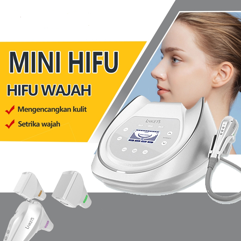 [Ready Stock]⭐Showroom JKT⭐ alat hifu mini hifu wajah double chin v shape alat klinik kecantikan Per