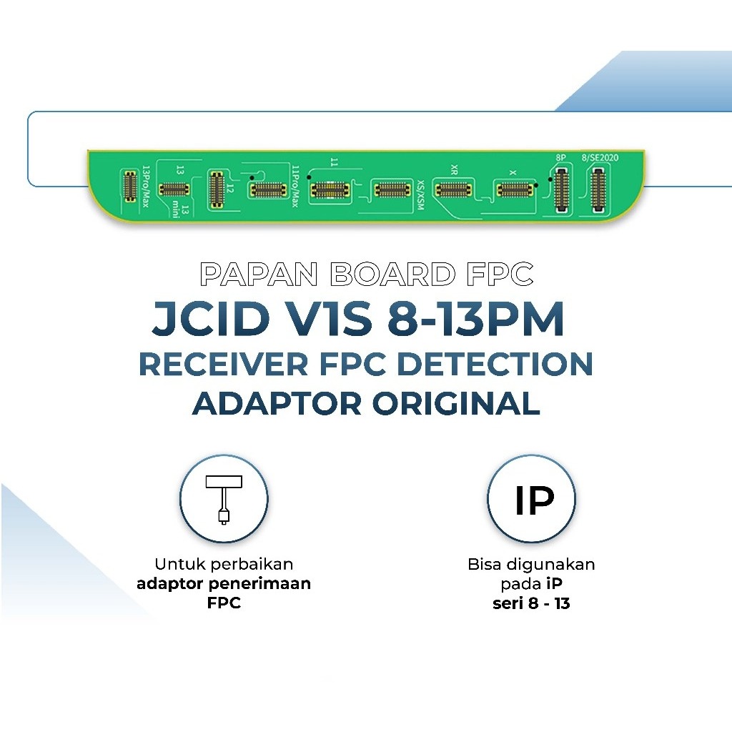 BOARD JCID V1S 8-13PM RECEIVER FPC DETECTION ADAPTOR ORIGINAL JCID
