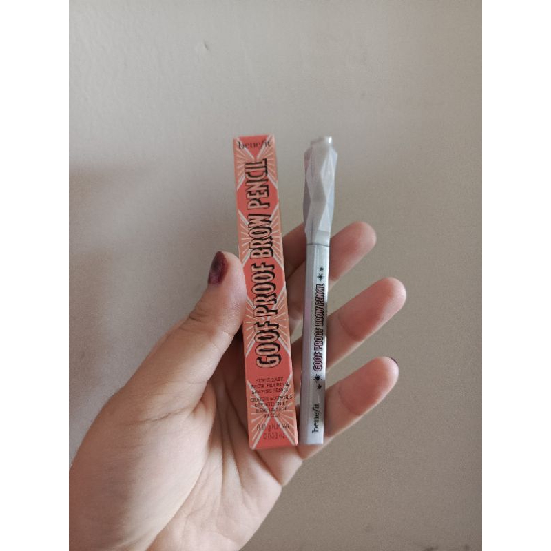 Goof Proof Goofproof Brow Pencil Fan Fest Mini Travel Size Mascara Maskara Pensil Alis Original Bene