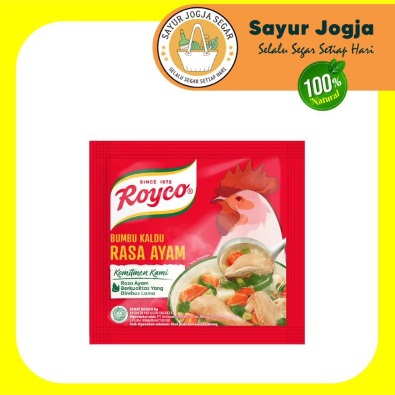 

ROYCO Rasa Kaldu AYAM sachet kecil (Eceran)