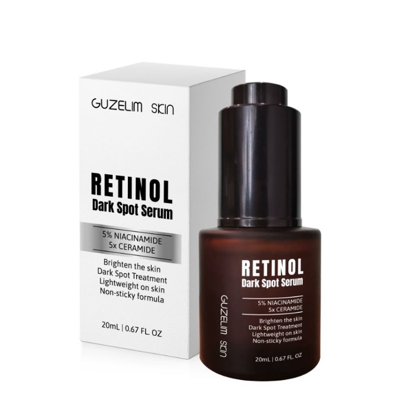 SERUM RETINOL DARK SPOT GUZELIM menghilangkan bintik-bintik / flek hitam pada wajah